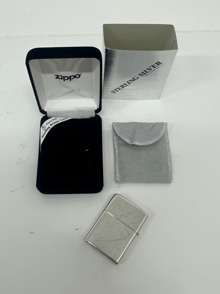 ZIPPO スターリングシルバー オイルライター