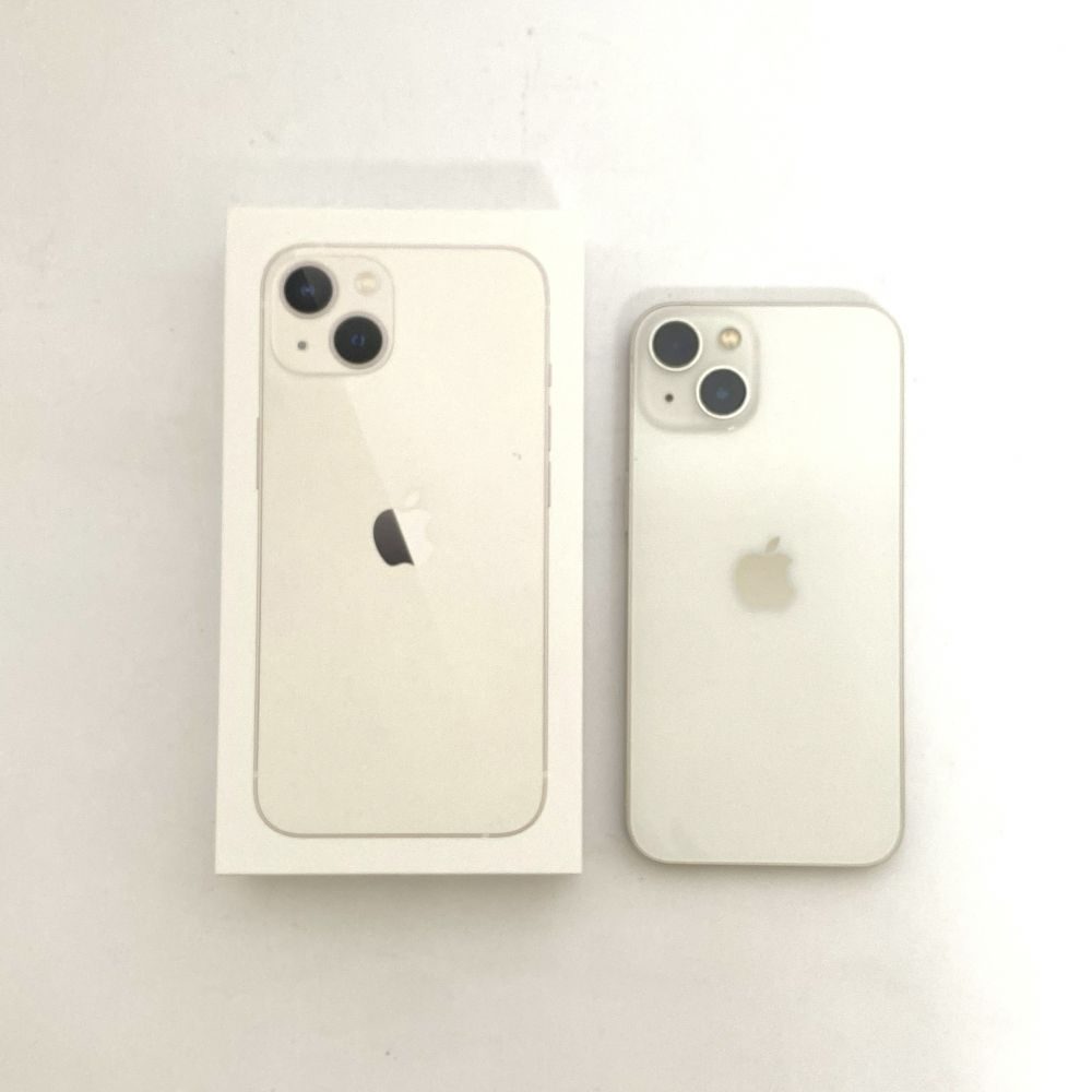 【iPhone13 128GB スターライト】スマートフォン 高価買取｜伊勢崎市上諏訪町