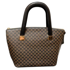 CELINE(セリーヌ)　マカダム柄　ハンドバック