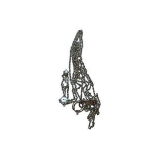 K18WG（18金ホワイトゴールド） ダイヤモンド0.3ct ネックレス