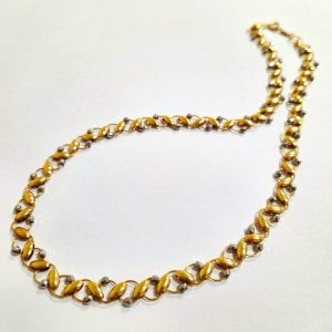 K18Pt850 18金 750 プラチナ コンビネックレス アクセサリー