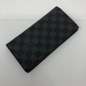 ルイ・ヴィトン ダミエ・グラフィット ポルトフォイユ・ブラザ 二つ折り長財布