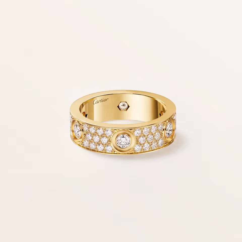 Cartier カルティエ ラブリング K18YG