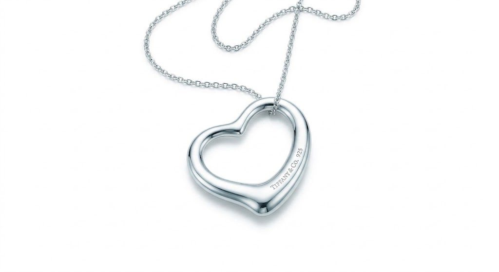 ティファニー（Tiffany & Co.） 　オープンハート ネックレス