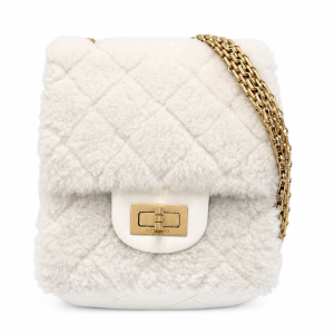 CHANEL シャネル マトラッセ シアリングラムスキン ダブルチェーンショルダーバッグ｜前橋市今井町