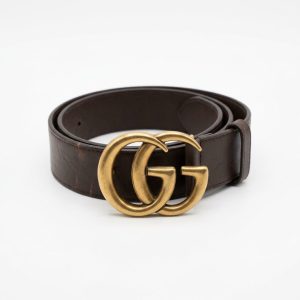 【GUCCI】グッチ GGマーモント レザーベルト
