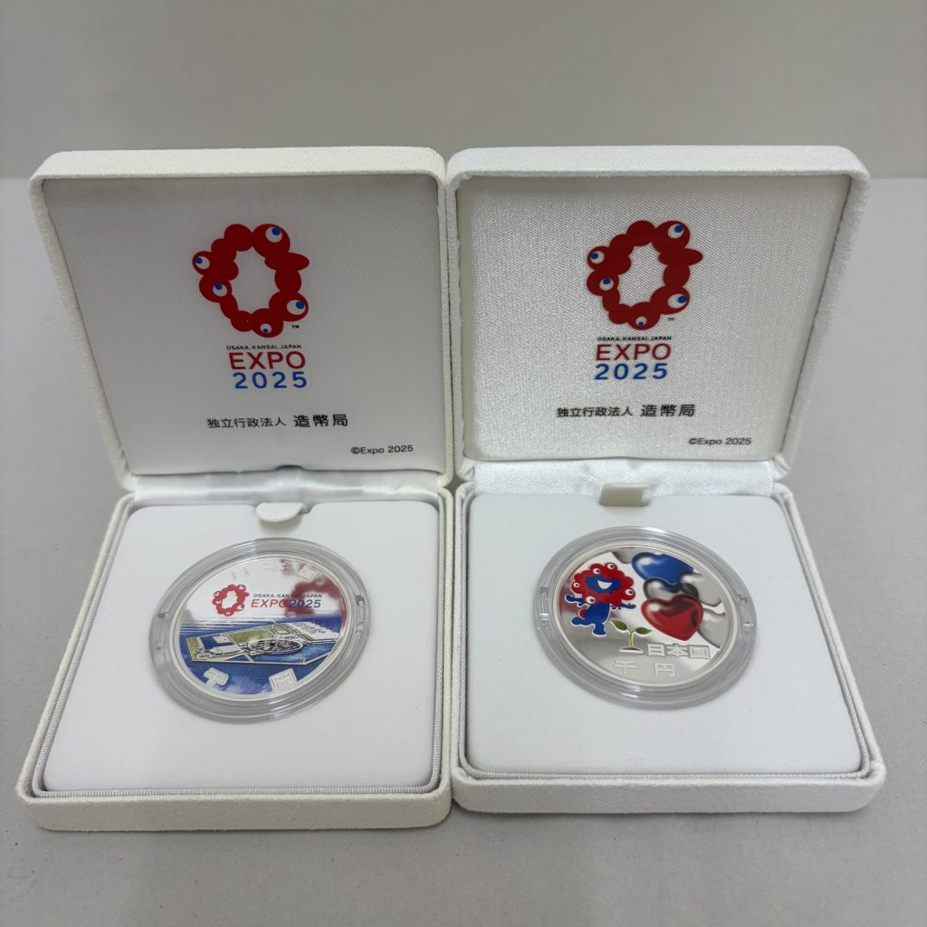 EXPO 2025 / 大阪・関西万博 / 千円銀貨 / 純銀 / 記念硬貨