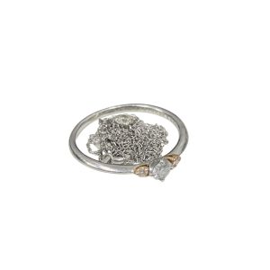 Pt900K18 / K10 / 金プラチナコンビ / 10K / 10金 / 石付 / メレダイヤ / 貴金属 / アクセサリー