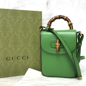GUCCI グッチ バンブー ミニ 3WAYバッグ グリーン｜前橋市箱田町