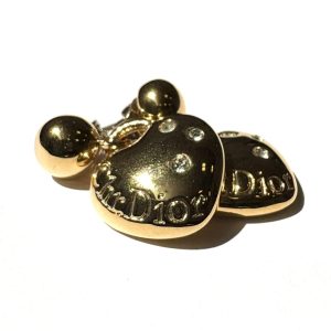 【Christian Dior 】クリスチャン・ディオール / スイング・ハート・ゴールド・ピアス