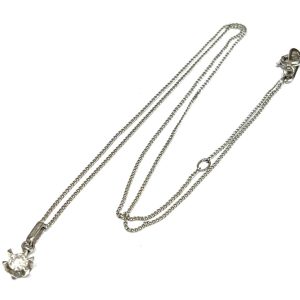 Pt850 プラチナ ダイヤモンド ネックレス アクセサリー