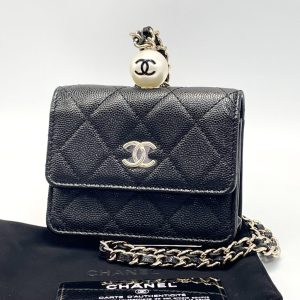 CHANEL シャネル マトラッセ チェーン フラップ コインパース｜高崎市江木町