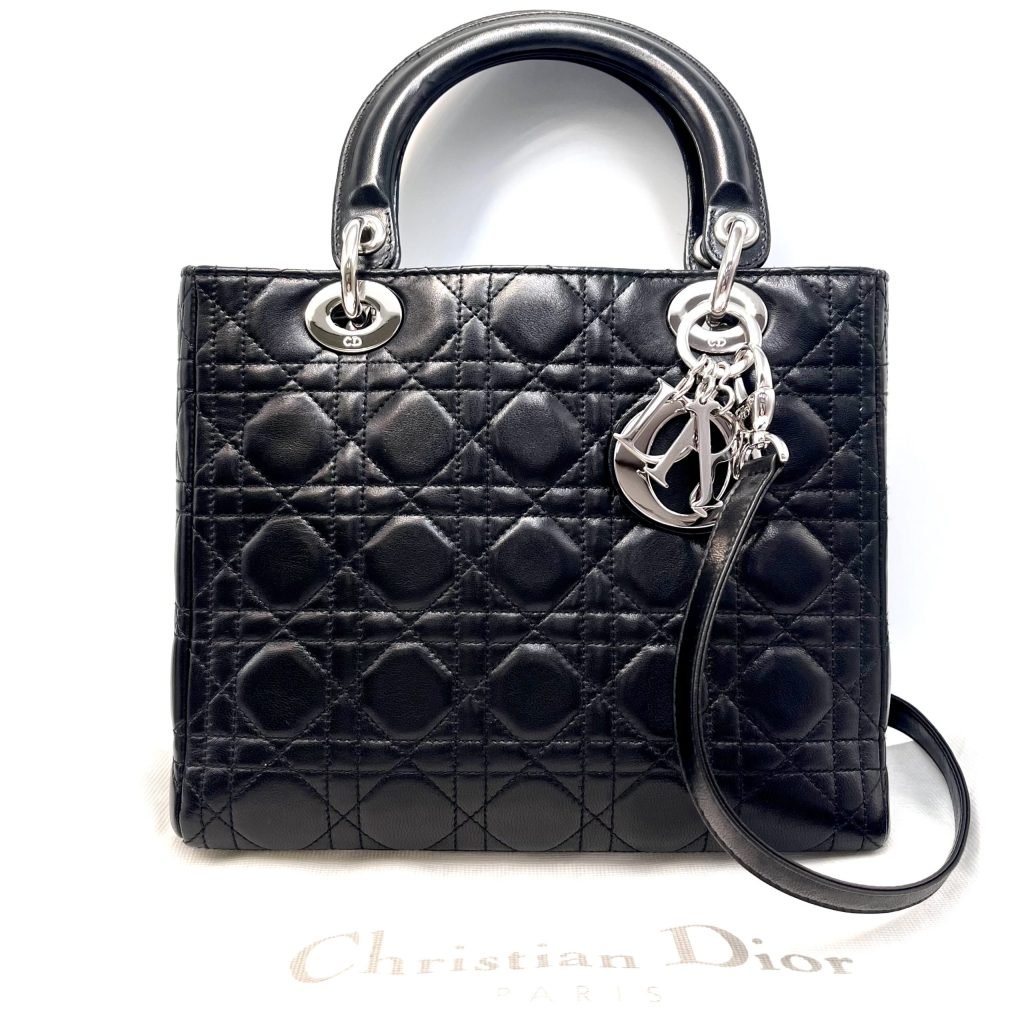 Christian Dior クリスチャンディオール レディディオール カナージュ 2WAYバッグ｜高崎市問屋町