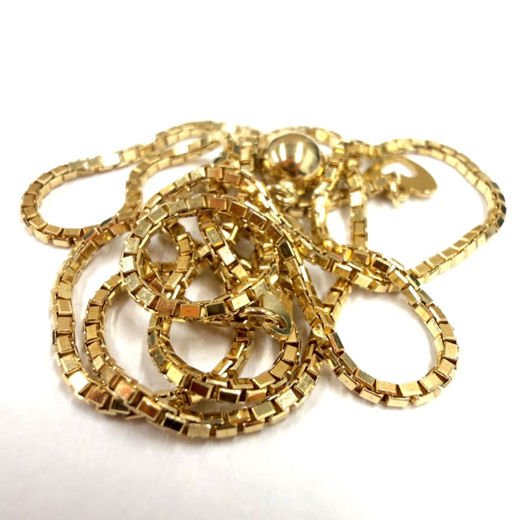 【貴金属】K18 18金 750 石なし ネックレス アクセサリー