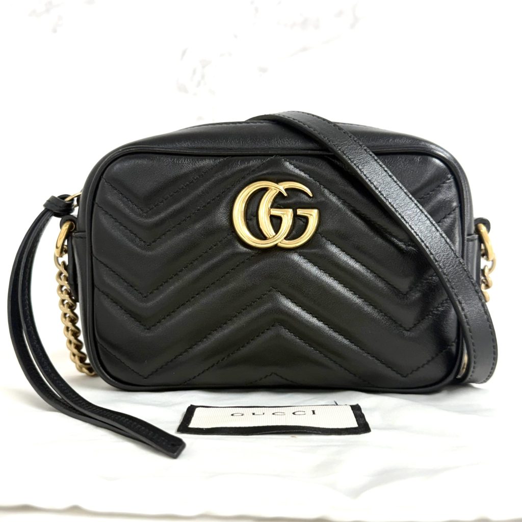 GUCCI グッチ GGマーモント ミニショルダーバッグ｜前橋市上小出町