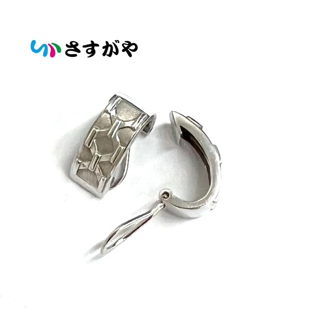 K14WG ホワイトゴールド 金 イヤリング アクセサリー