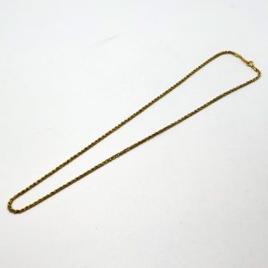 【三沢市】K18　ネックレス　をお買取り致しました！