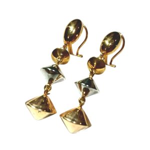【K18Pt900ピアス】18金・プラチナ900・貴金属・アクセサリー