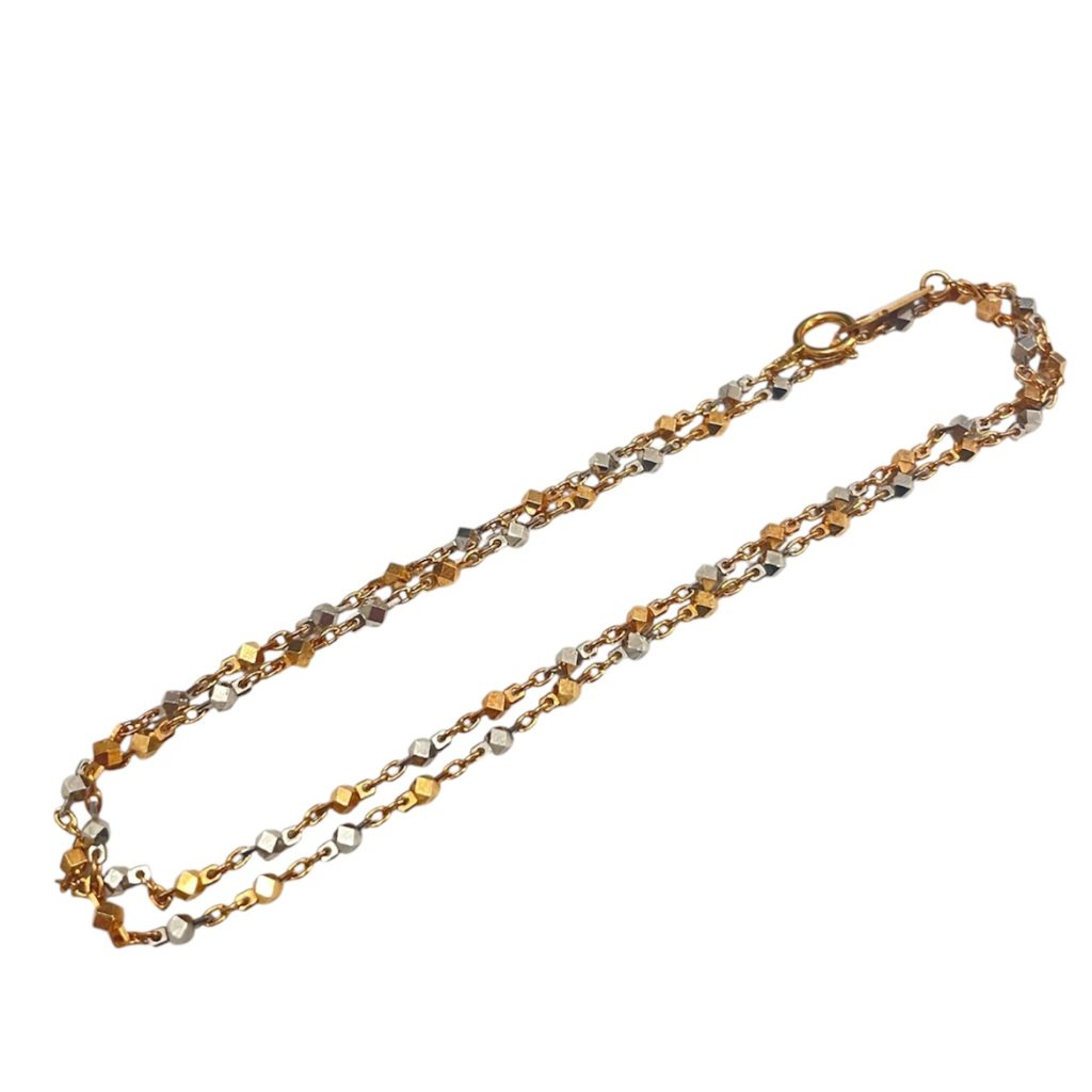 【金価格上昇！】K18/Pt850 ネックレス