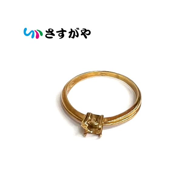 K18 750 金 ゴールド リング 指輪 破損 アクセサリー