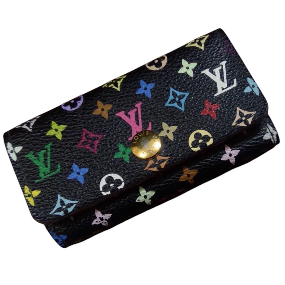 Louis Vuitton ルイヴィトン ミュルティクレ4 モノグラム マルチカラー キーケース
