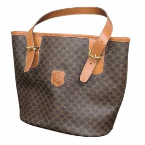 CELINE セリーヌ マカダム柄 トートバッグ