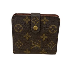 LOUIS VUITTON ルイヴィトン モノグラム コンパクトジップ 財布
