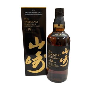 【山崎18年】お酒・ジャパニーズウイスキー・箱あり 完備品・シングルモルト