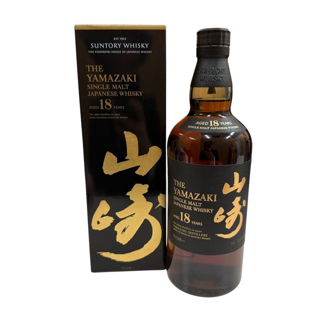 【山崎18年】お酒・ジャパニーズウイスキー・箱あり 完備品・シングルモルト