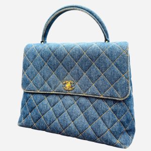 CHANEL シャネル デニム ハンドバッグ