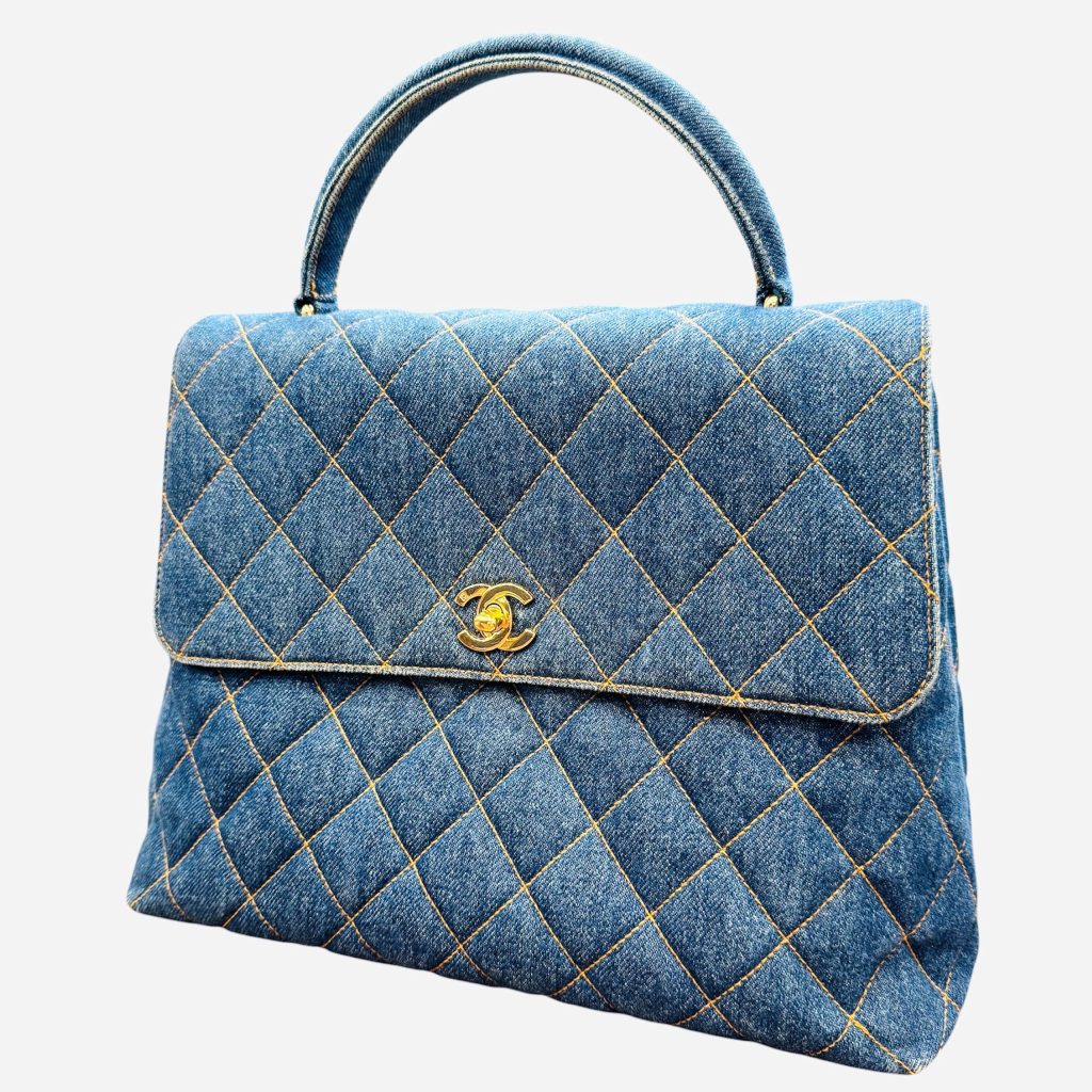 CHANEL シャネル デニム ハンドバッグ