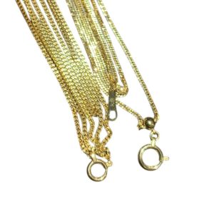 登別市でK18ネックレスを買取｜石なしの金製ネックレス
