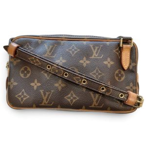 Louis Vuitton ルイヴィトン モノグラム ポシェット・マルリー・バンドリエール