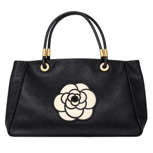 CHANEL　シャネル　カメリア　トートバック