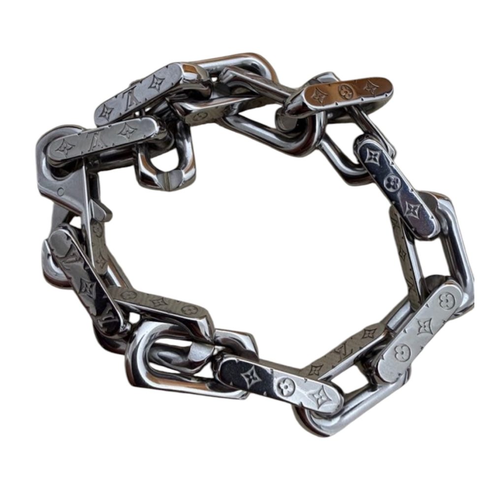 LOUIS VUITTON モノグラム コリエ チェーン ブレスレット M64223