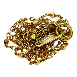 K18（18金）デザインネックレス　アクセサリー　ジュエリー