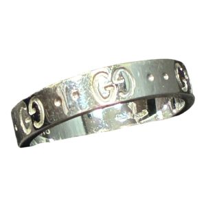 GUCCI アイコンリング グッチ インターロッキング K18WG