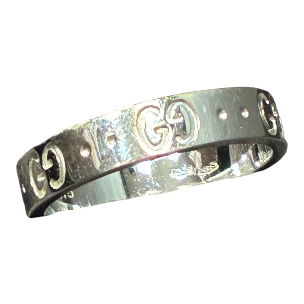 GUCCI アイコンリング グッチ インターロッキング K18WG