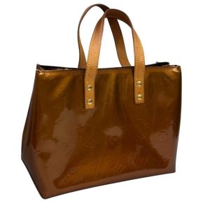 【LOUIS VUITTON （ルイヴィトン）モノグラムヴェルニ リードPM エナメルカーフ ハンドバッグ ミニトート