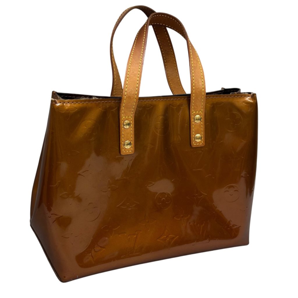 【LOUIS VUITTON （ルイヴィトン）モノグラムヴェルニ リードPM エナメルカーフ ハンドバッグ ミニトート