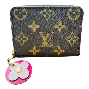 Louis Vuitton ジッピーコインパース フラワーチャーム