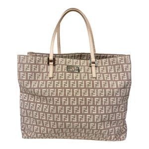 FENDI フェンディ キャンバストートバッグ ズッキーノ柄