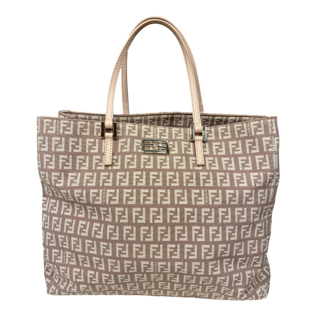 FENDI フェンディ キャンバストートバッグ ズッキーノ柄