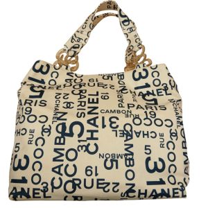 CHANEL シャネル クリアチェーントートバッグ