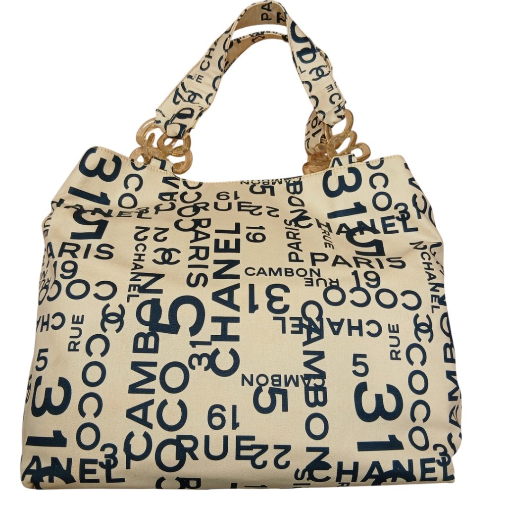 CHANEL シャネル クリアチェーントートバッグ