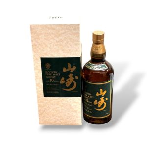 山崎10年【グリーンラベル 完備品】
