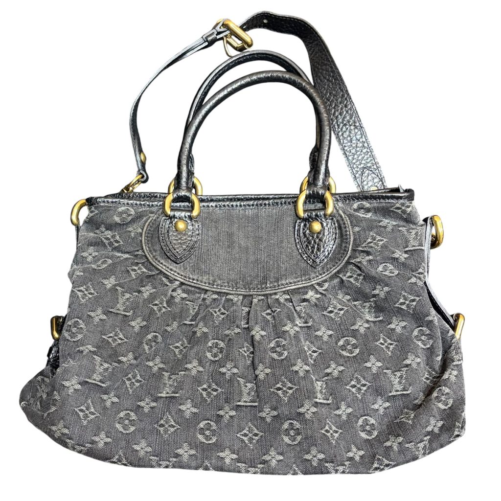 ルイヴィトン(Louis Vuitton) モノグラム デニムライン ネオカヴィMM ブラック ショルダーバッグ M95351