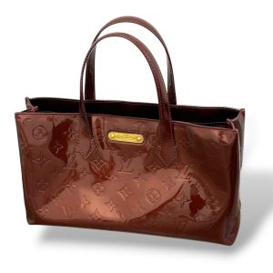 【モノグラム・ヴェルニ ウィルシャーPM】Louis Vuitton(M93641)【Bランク】