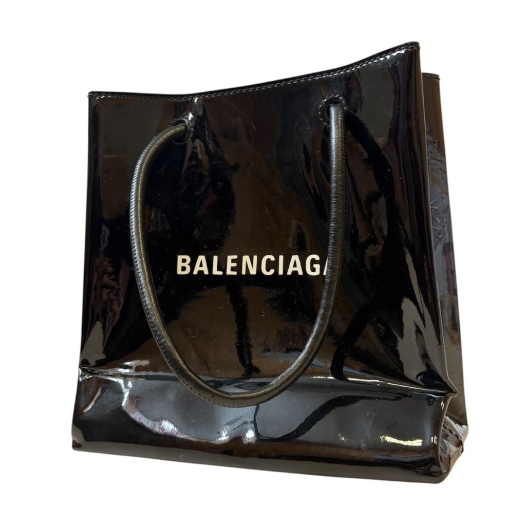 【BALENCIAGA】バレンシアガ / パテントレザー / トートバッグXXS / 572411