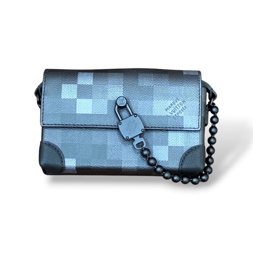 【スティーマー・ウェアラブル ウォレット ダモフラージュ】Louis Vuitton(M14923)【Aランク】